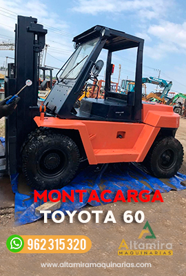 Montacarga Toyota 60