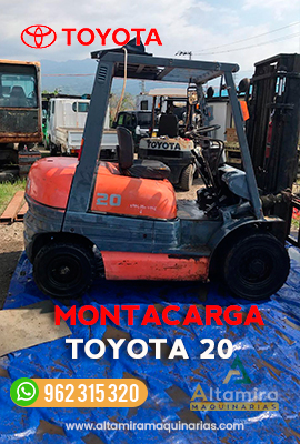 Montacarga Toyota 20 