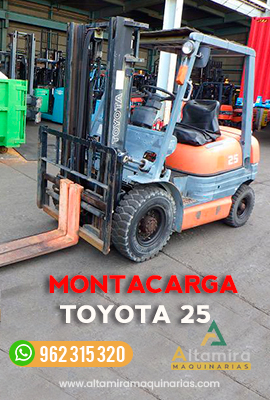 Montacarga Toyota 25
