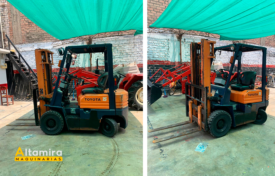 MONTACARGAS TOYOTA 15