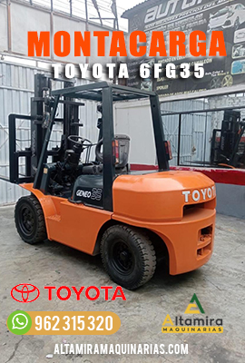 Montocarga Toyota 35