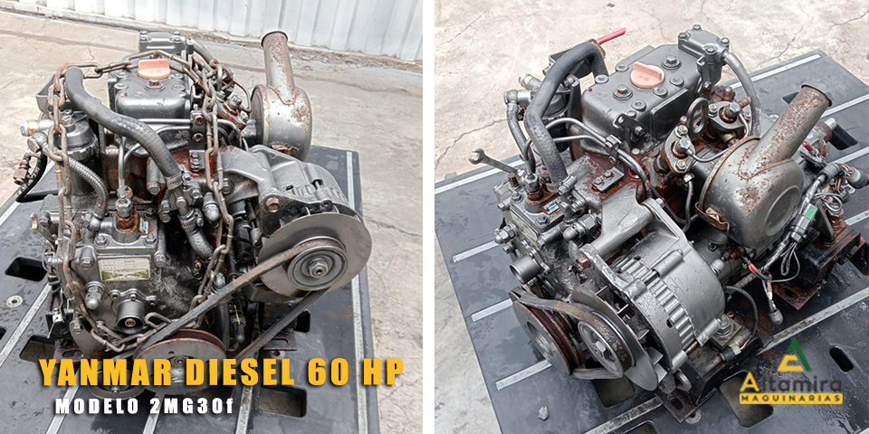 MOTOR YANMAR DIESEL 60 HP